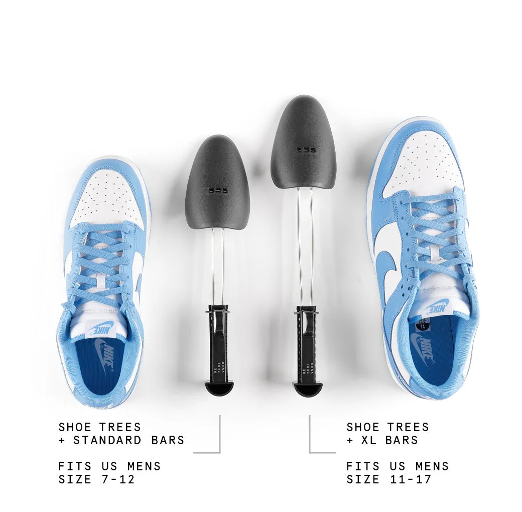 2 PAIRS OF ADJUSTABLE SHOE TREES