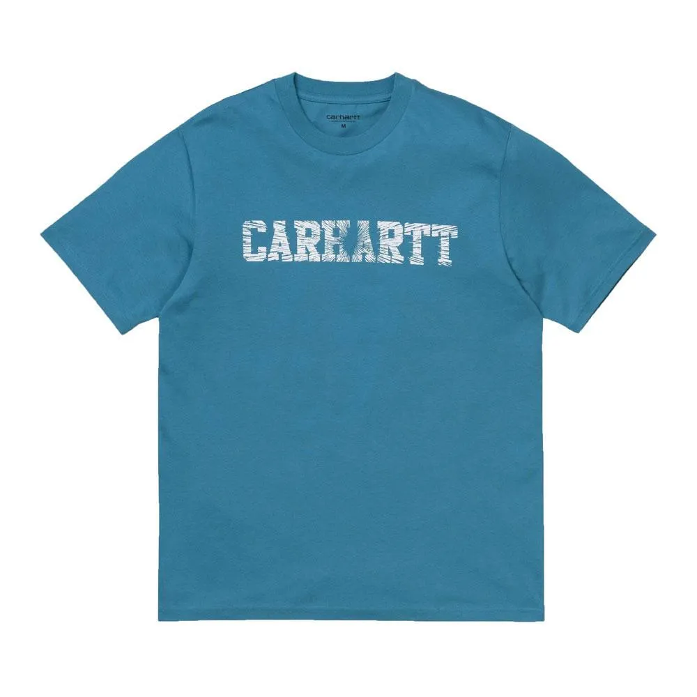 Carhartt WIP S/S Speedlines T-Shirt - Pizol / White