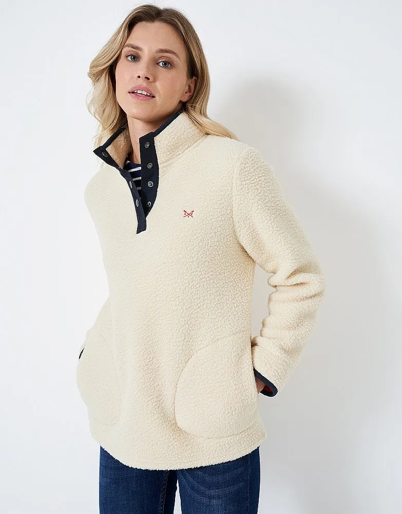 Crew Clothing Boxy Fleece Sweatshirt