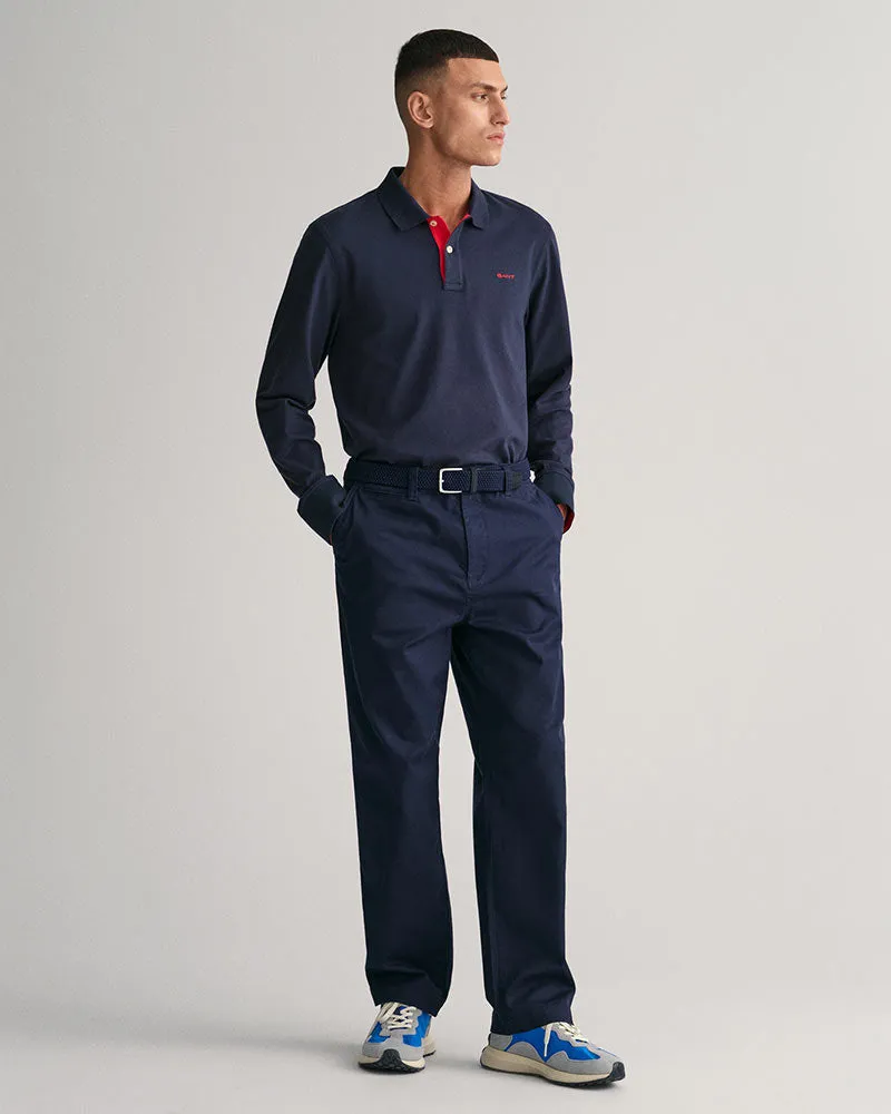 Gant Clothing Contrast Piqué Rugger