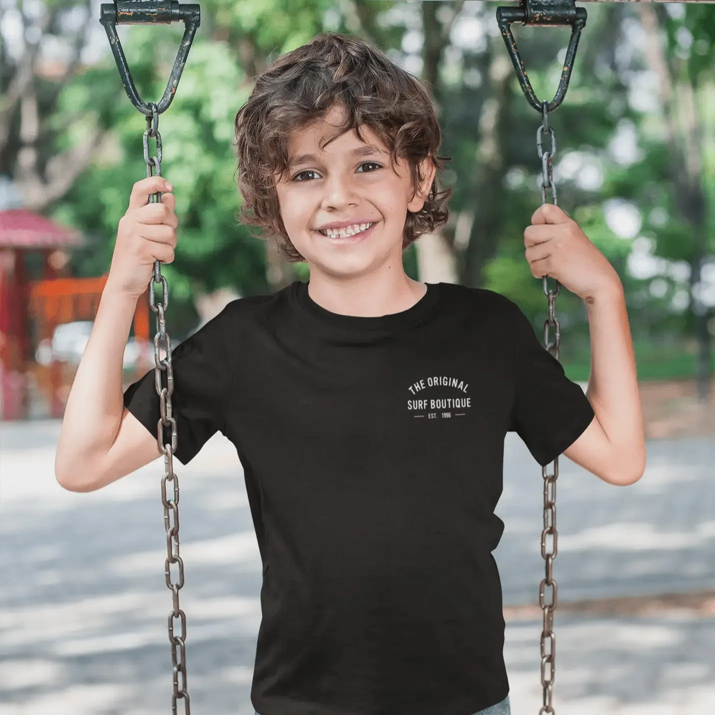 HawaiianSouthShore 1996 Tee Kids Made in Hawaii XS-L Black