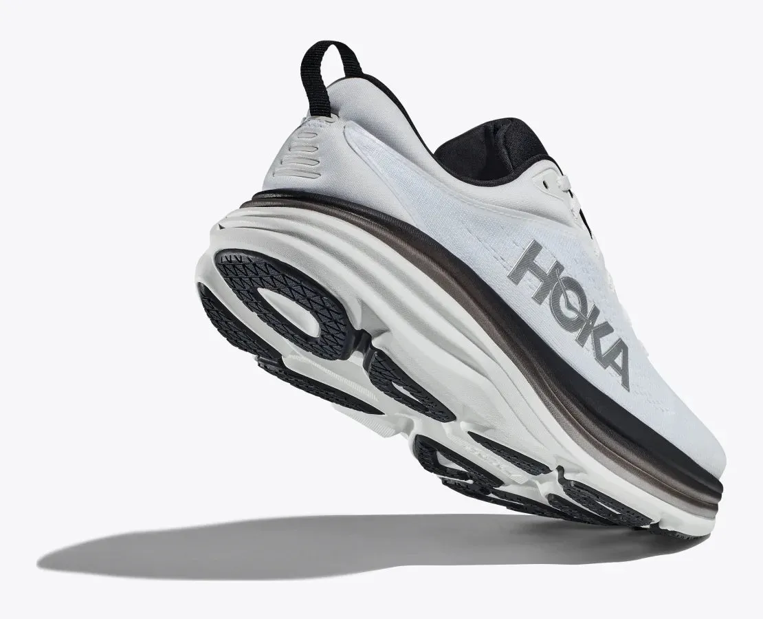 Hoka Men's Bondi 8 BLKWHT