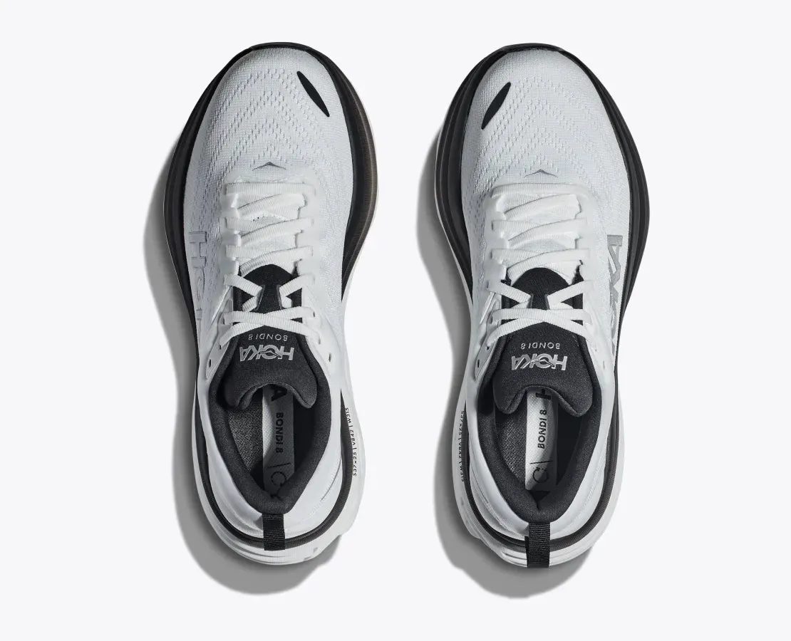 Hoka Men's Bondi 8 BLKWHT