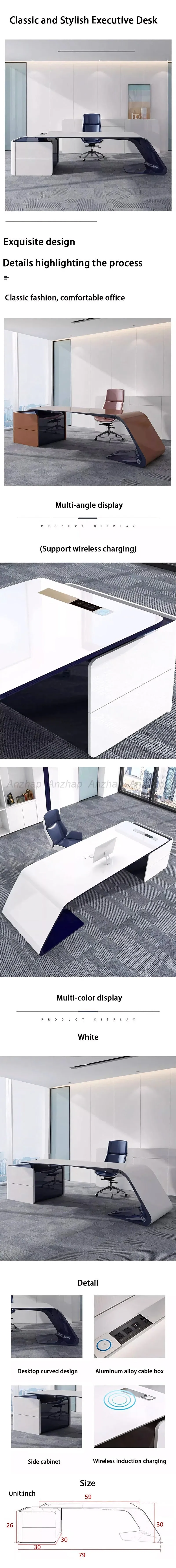 Modern Design Clothing Store Reception Desk