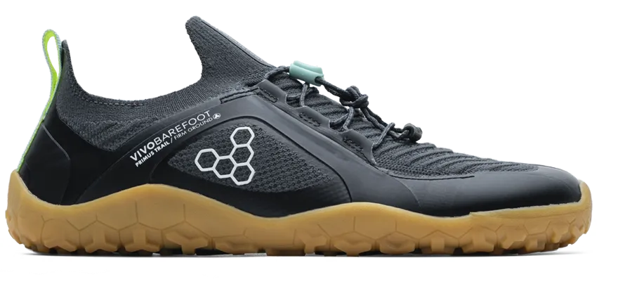 Vivobarefoot Women's Primus Trail Knit FG Graphite Gum